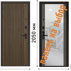 Входная дверь Калипсо,внутренние панели на выбор